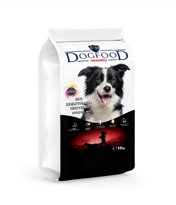 premium dog food medium 12kg